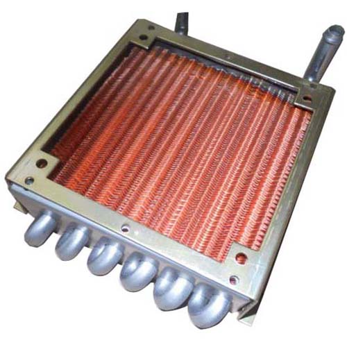 Radiador de acero inoxidable de refrigerador