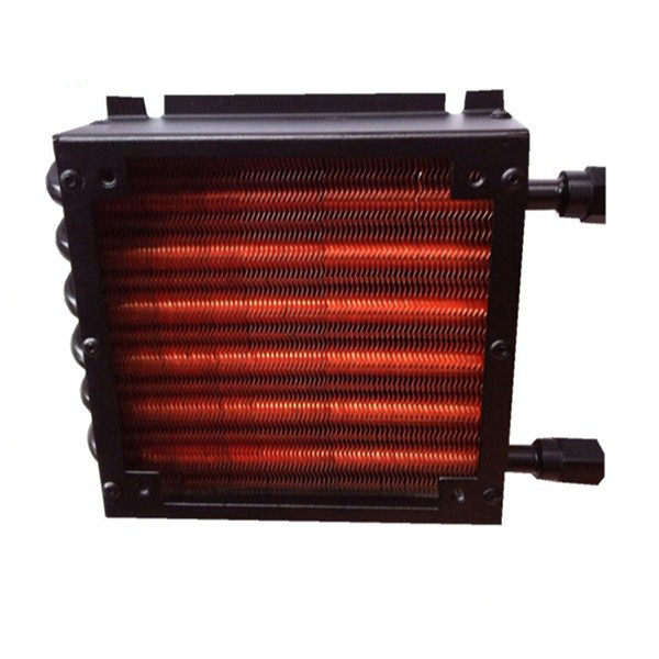 Evaporador Con Tubo De Acero Inoxidable Y Aleta De Cobre