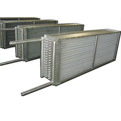 Evaporador de tubo de acero inoxidable y aletas de aluminio