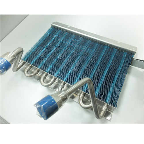 Evaporador de tubo de acero inoxidable y aletas de aluminio