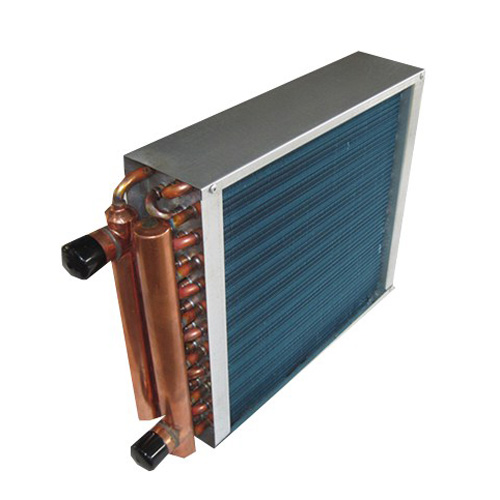 Condensador de tubo de cobre y aletas de aluminio