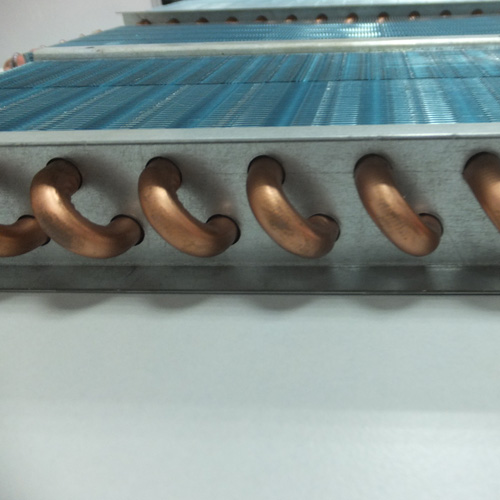 Radiador de A/C en gabinete