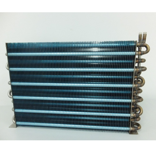 Radiador de tubo de acero inoxidable y aletas de aluminio