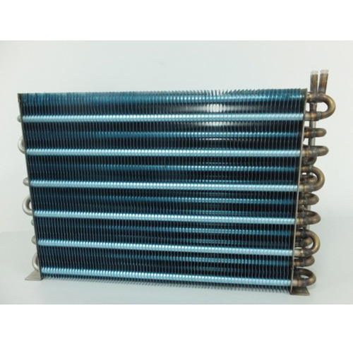 Radiador de tubo de acero inoxidable y aletas de aluminio