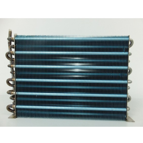 Radiador de tubo de acero inoxidable y aletas de aluminio