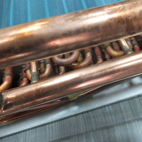 Serpentín de enfriamiento por agua