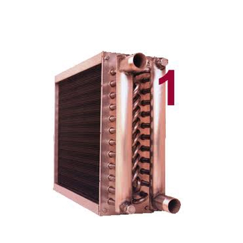 Serpentín de intercambiador de calor de tubo de aletas